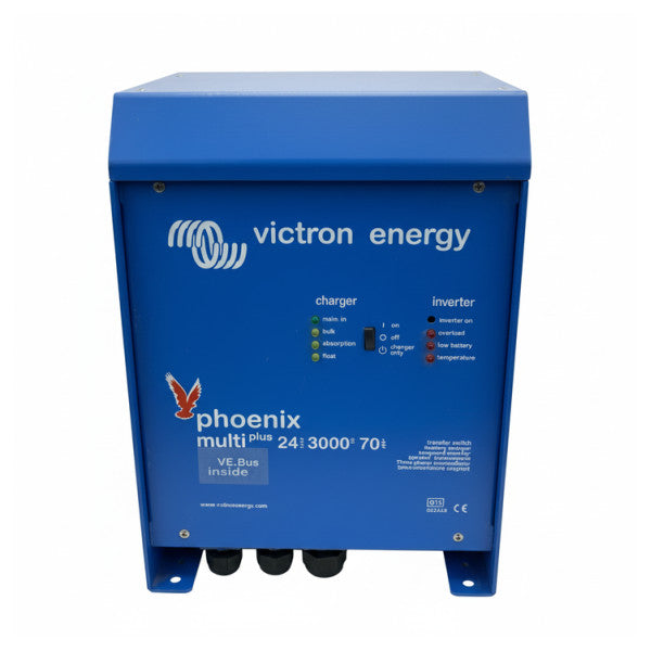 KULLANILMIŞ Victron Phoenix MultiPlus 24V - 3000W - 70A Şarj Cihazı/Dönüştürücü PMP024302100