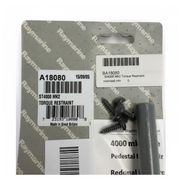 Raymarine A18080 ST4000 MK2 Torque Ograničenje za autopilot