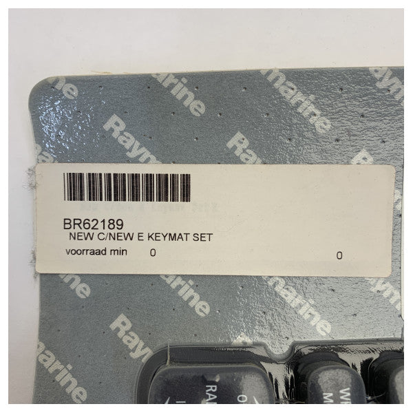 Set di tasti neri per serie C e W Raymarine R62189