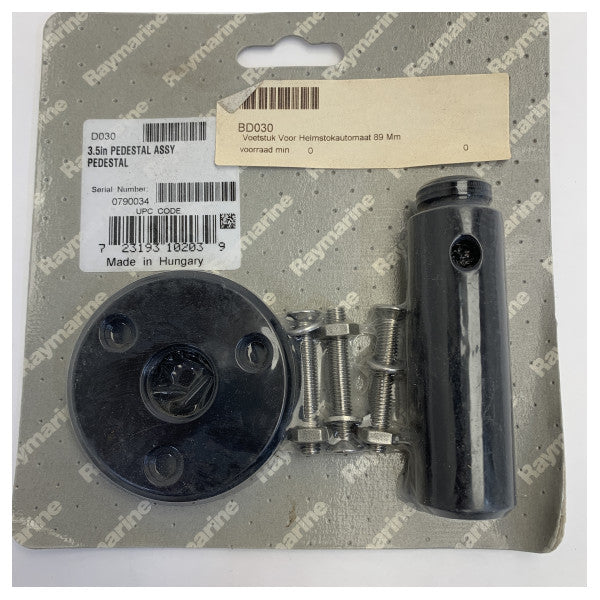 Piastra di montaggio Raymarine D030 per pilota automatico del timone 89 mm