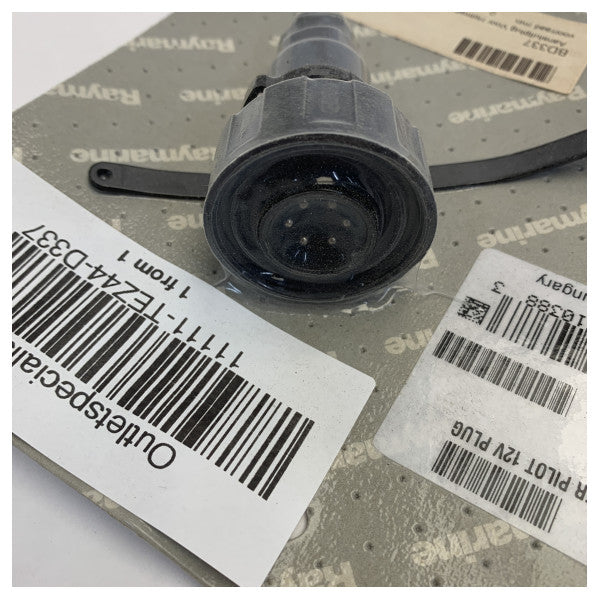Wtyczka połączeniowa Raymarine D337 Tiller Pilot - Tru-Hull 6-pin seria 1000 i 2000