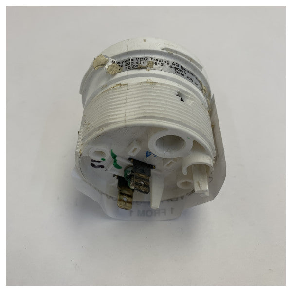 INDICADOR DE NÍVEL DO TANQUE DE COMBUSTÍVEL VDO N-02-230-611 Usado Display Preto 52 mm