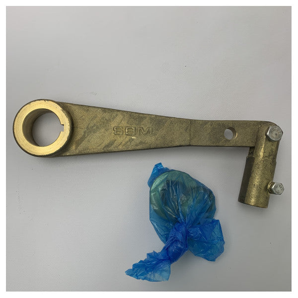 Teignbridge | Riva SP430 50 mm brass stern mount rudder port with tiller arm