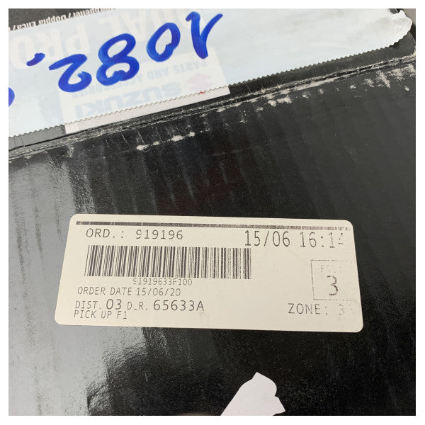 Hélice Suzuki 3 pales 15.5 x 19.5 avant duo acier inoxydable - 58500-98L00