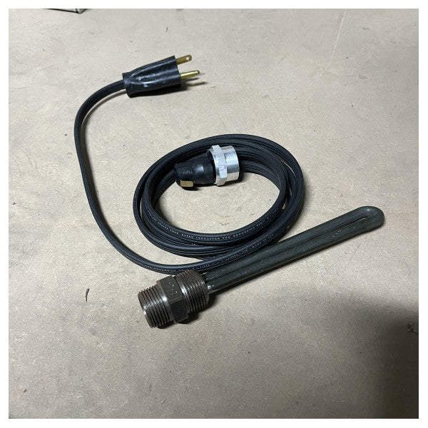 Kim Hotstart Suora upotuslämmitin 1200W 230V korroosionkestävä merivedenlämmitin 1200W 230V korroosionkestävä merivedenlämmitin