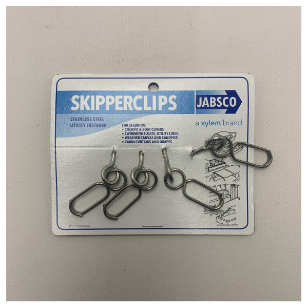 Jabsco rustfritt stål skipperklipp 4-stykker-34560-0000