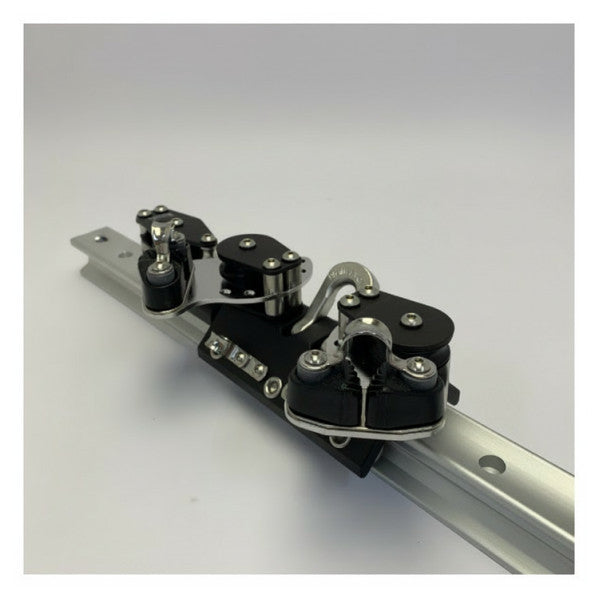 Pfeiffer Marine Aluminium Traveller Set L1950 mm Inkludert blokker - 8005401