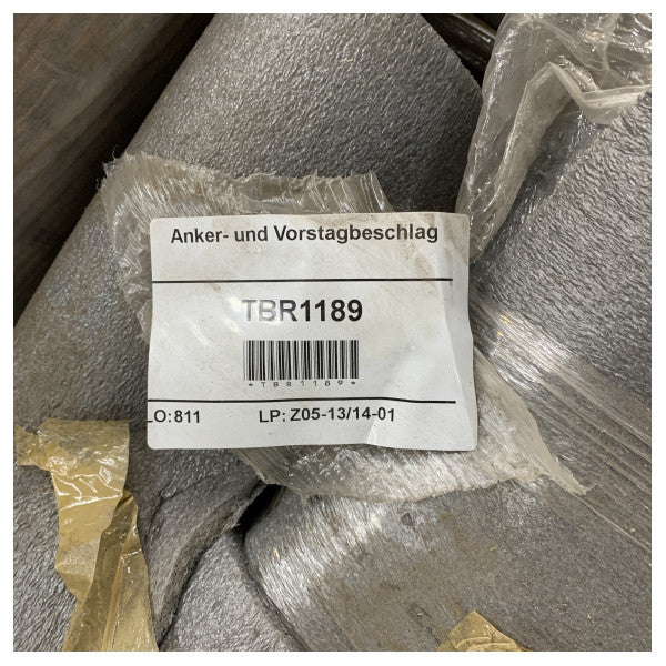 Hanse Yachts Rustfrit Stål Anker og Forstag Fastgørelse - TBR1189