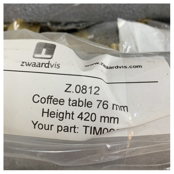 Mocowanie stołu z aluminium Zwaardvis - Z.0812