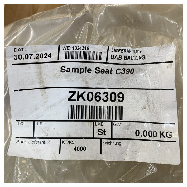 Sealine C390 Kapteenin istuin tyyppi Casablanca - ZK06309