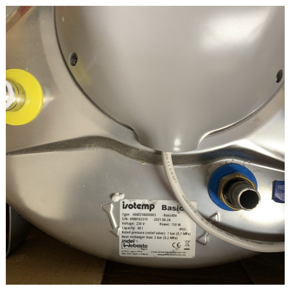 Isotemp 40L ベースボイラー ステンレス鋼 230V - 604031B000003