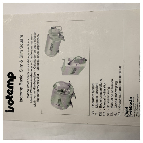 Isotemp 40L ベースボイラー ステンレス鋼 230V - 604031B000003