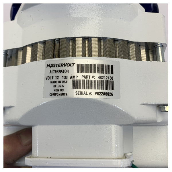 マスターボルトアルファ12V / 130A III高容量オルタネーター、アルファプロレギュレーター付き