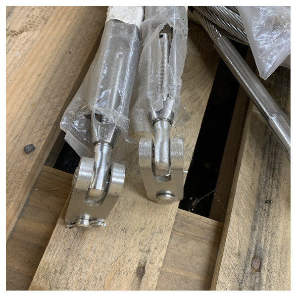 Cavo di rigging in acciaio inossidabile Selden Moody M41 confezione da 10 mm e strallo