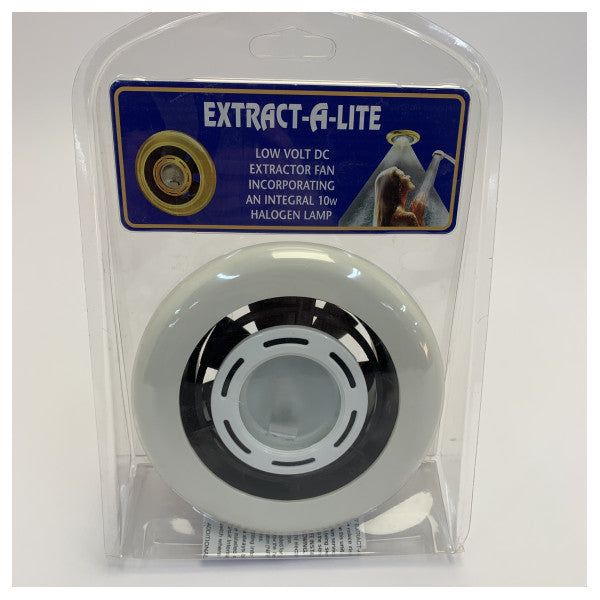 Ventilador de extração Osculati BSL112W 12V com luz - 13.580.12