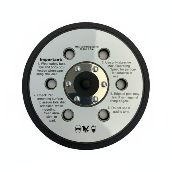 Mirka Velcro 6 hål 150 mm slipplatta 5/16 1975144