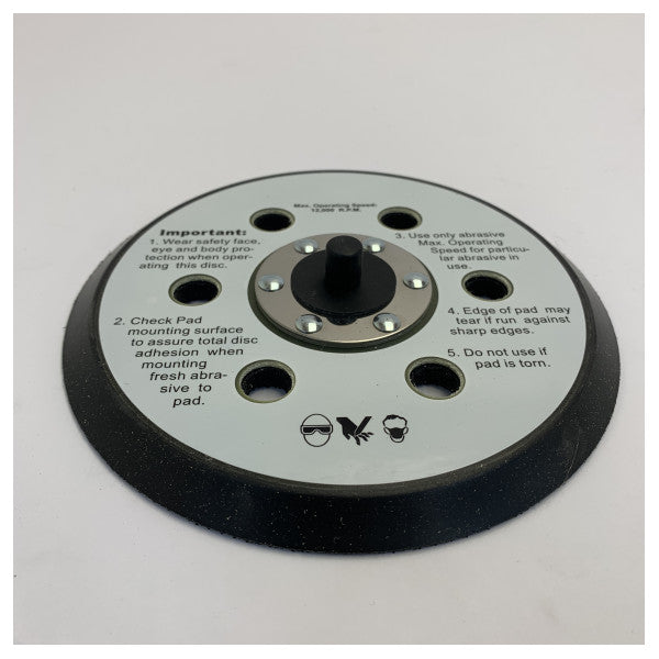 Mirka Velcro 6 hål 150 mm slipplatta 5/16 1975144