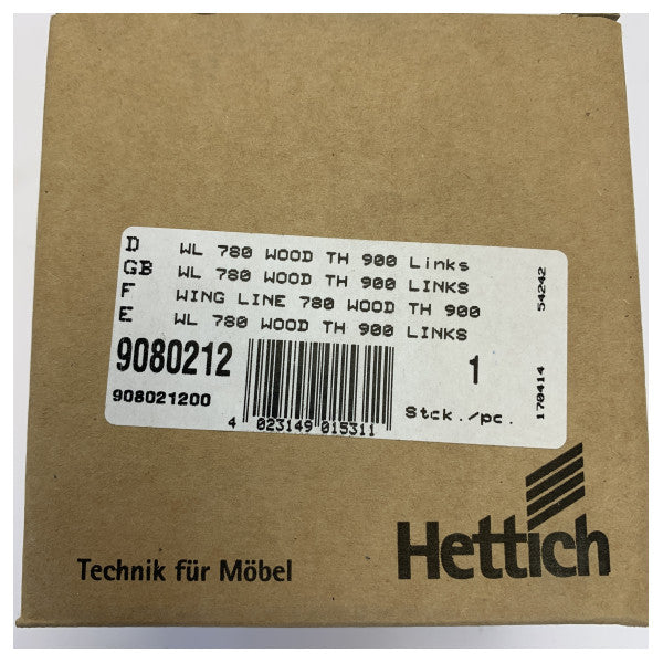 Hettich Wingline 780 Folding Hinge Left - 9080212