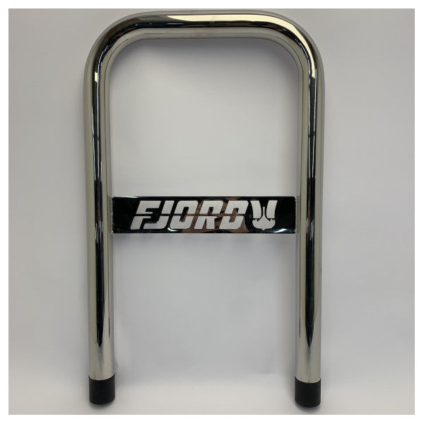 Dual Fjord 36 and 38 XP Transom Doors Stainless Steel Kit - TBR1173