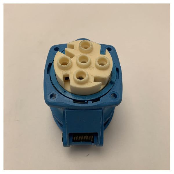 Marine Grade 32A 230V IP66/IP67 Waterproof Polycarbonate Shore Power Socket for Boats and Yachts