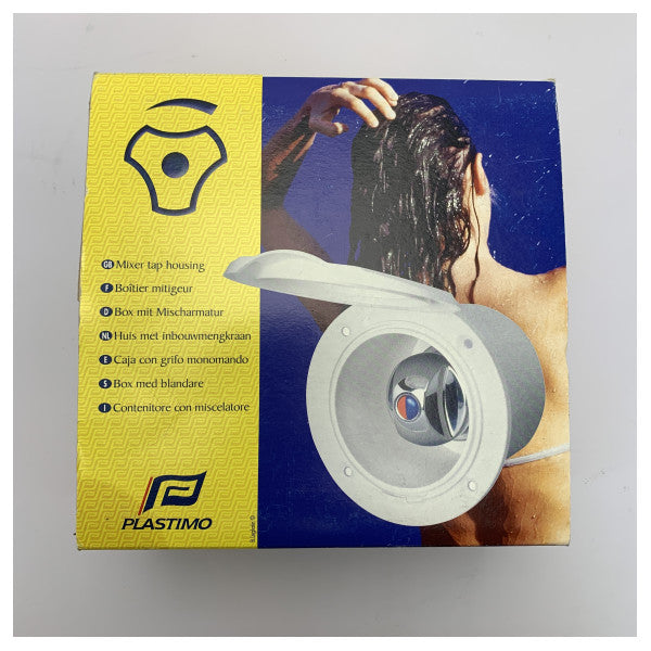 Misturadora de chuveiro monocomando de aço inoxidável Plastimo - 62023-PL