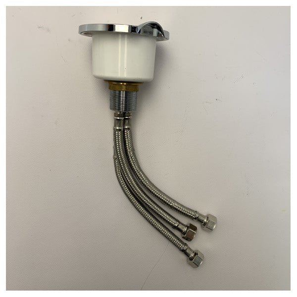 Misturadora de chuveiro monocomando de aço inoxidável Plastimo - 62023-PL