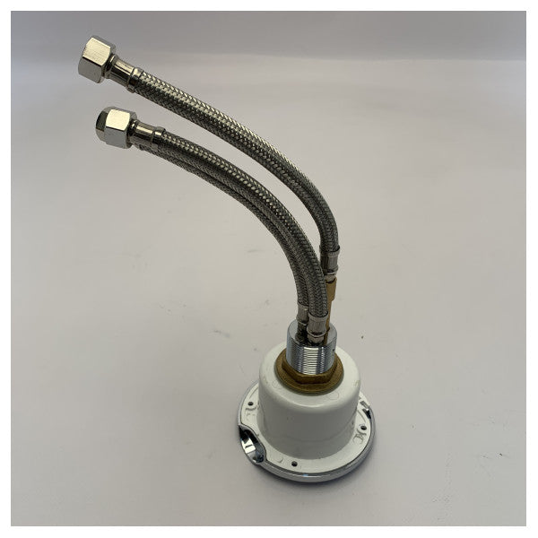 Misturadora de chuveiro monocomando de aço inoxidável Plastimo - 62023-PL