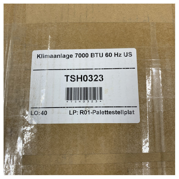 Veco MCN7K3CRCI Marine Frittstående Luftkondisjonering 7000 BTU 60Hz 230V