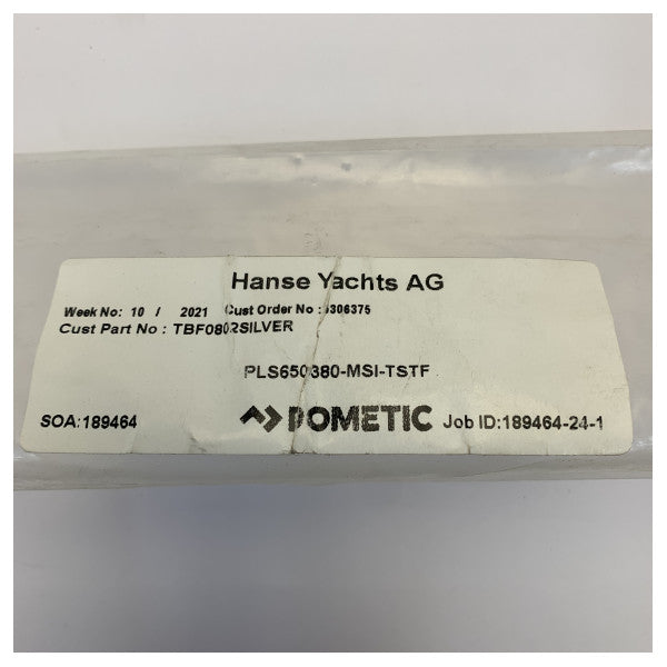 Dometic Plissee-Plissee PLS650/380-MSI-TSTF Jalousie für Yacht und Boot TBF0832