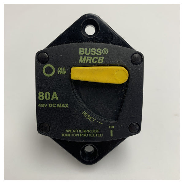 Blue Sea 7042-BSS-80A 80A hamulec obwodu do montażu panelowego 12/24/48V