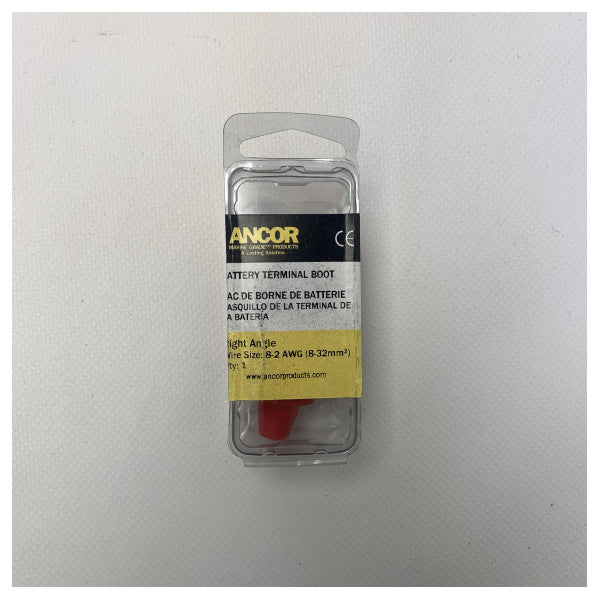 Marine-Batteriepolabdeckung rot - Langlebige, wasserdichte, isolierte Anschlusskappe zum Schutz des Pluspols