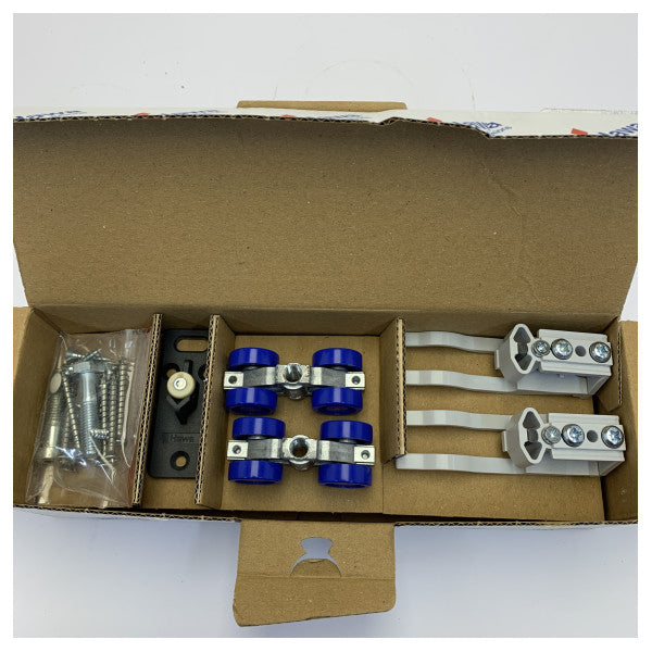 Kit de montage Hafele Porta 60 HMT pour système de porte coulissante - 940.60.117