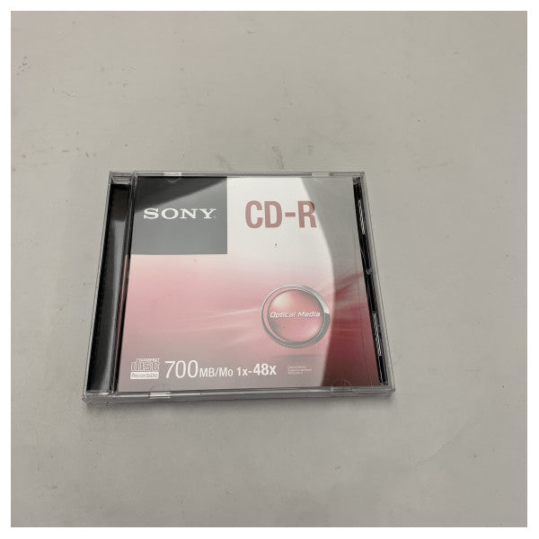 Sony CD-R 700MB 48x tyhjät levyt tietojen varmuuskopiointiin ja ääniin - Luotettava tallennusmedia