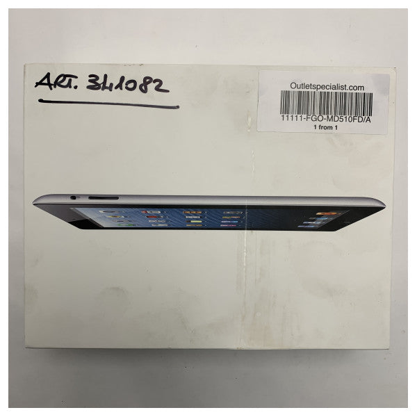 Apple iPad 4 16GB Iswed WiFi Retina Display Tablet Mudell Ħafif A1458