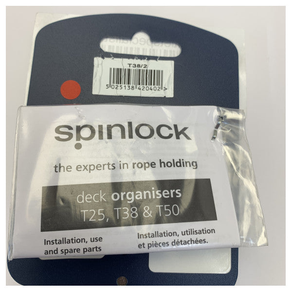 Spinlock T38-2 Deck Organiser - Organizzatur ta' 2-Disc għall-Bojjiet tal-Vjaġġ