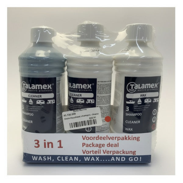 Комплект за почистване и полиране на лодки Talamex - 45-720-009