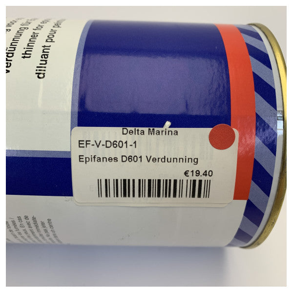 Epifanes diluente epossidico - EF-V-D601-1 - Diluente per vernici marine - 1L