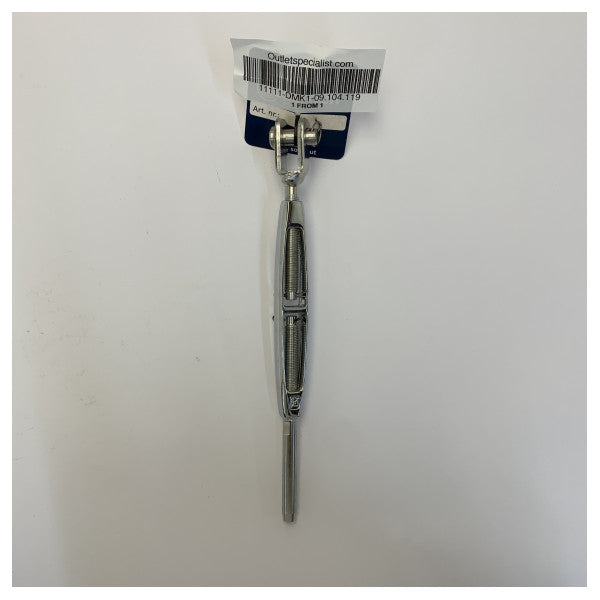 Talamex Terminal Tensioner tal-Ħadid Inossidabbli 6 mm 176.5 - 272.5 mm 2350 daN - 09.104.119