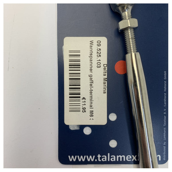 Talamex 09.525.103 3mm Tensioner Stainless Steel M6