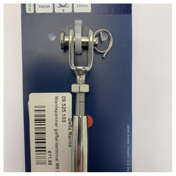 Talamex 09.525.103 3mm Tensioner Stainless Steel M6