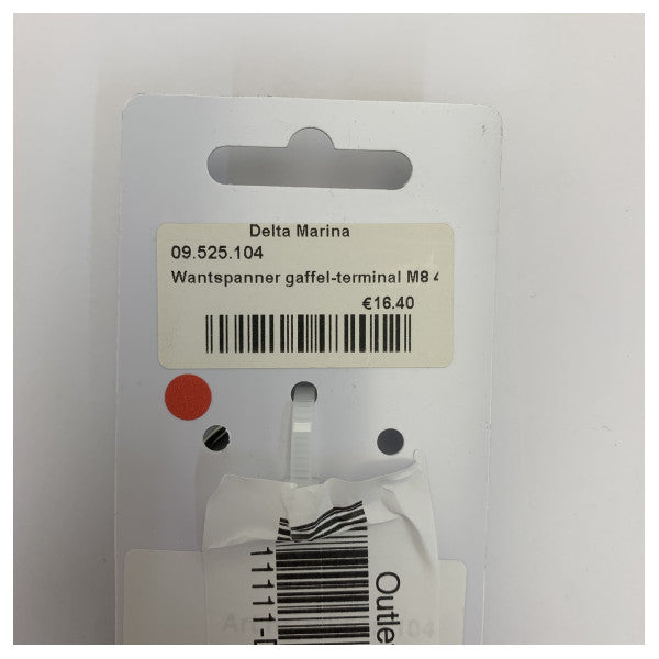 Talamex Tensioner 4 mm M8 Acciaio Inossidabile - 09.525.104