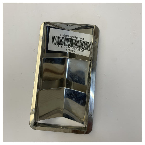 Talamex rustfrit stål motorrum ventil 205 x 114 mm - 78.334.003