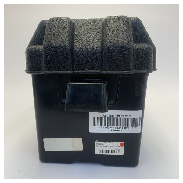 Морська батарейна коробка Sea Guard чорного кольору - 400 x 200 x 185 мм - LH14641002