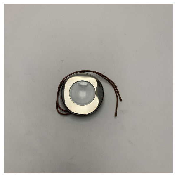 Морський світлодіодний прожектор 28V 10W хромований тип Jeny - міцне світло для човна, стійке до погодних умов