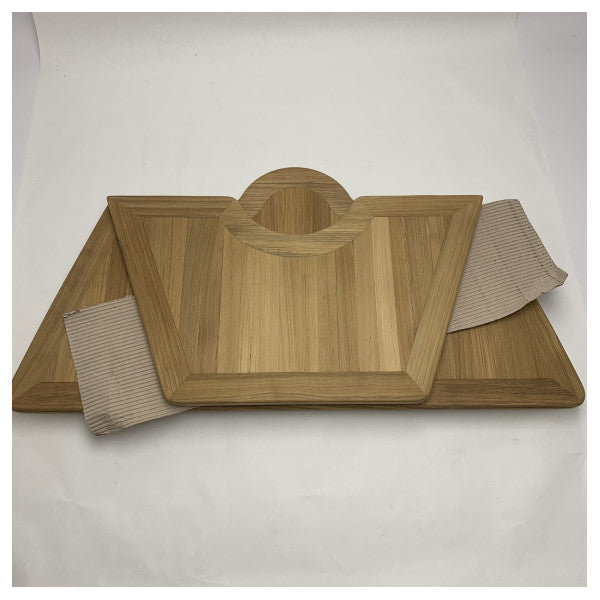 Uttern Teak-Klapptisch für S62 � Langlebige, wetterbeständige Boots- und Yachtmöbel