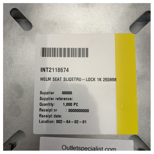 System przesuwu i blokady siedziska Springfield helm z aluminium 360 stopni - 3100360