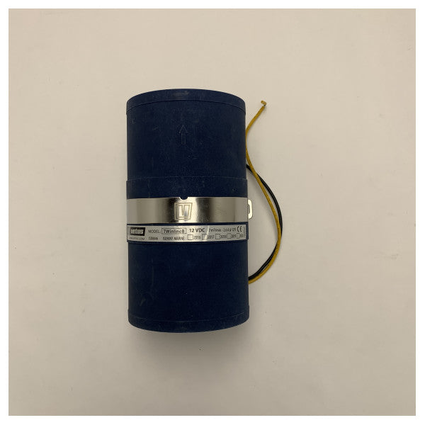 Vetus 12V Inline Marine Engine Room Ventilator 4 Inch TWINLINEB