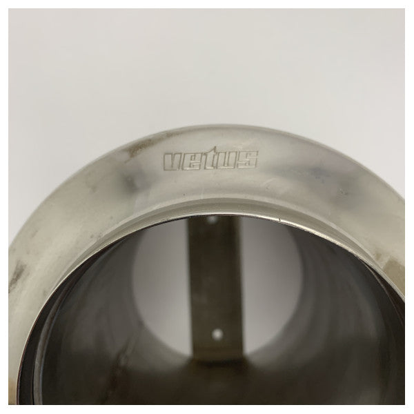 Vetus TRC100SV Acciaio Inossidabile 102mm Scarico Marino Thru-Hull con Valvola di Non Ritorno
