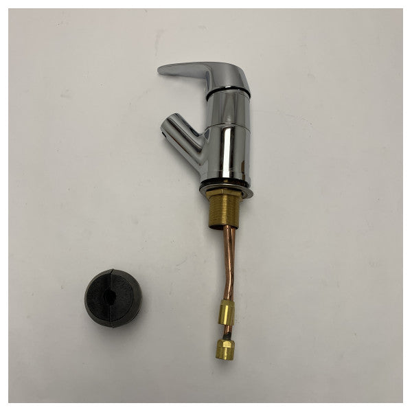 RamonSoler 6919 Vulcano Marine Wasserhahn - Langlebiger verchromter Wasserhahn für Boote und Schiffe