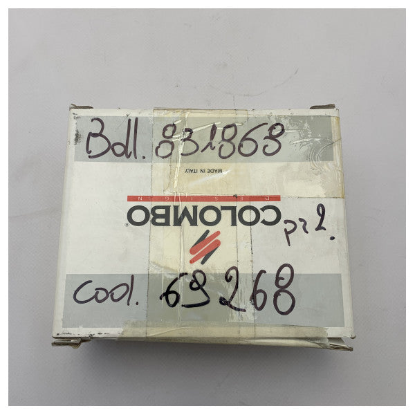 Colombo Link Porta carta igienica B2408 - Durevole supporto marino cromato per attrezzature sicure in barca